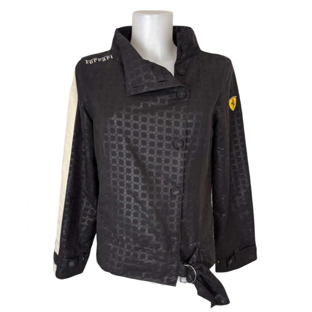 Puma x Ferrari Collaboration - Women's Black Belted Jacket